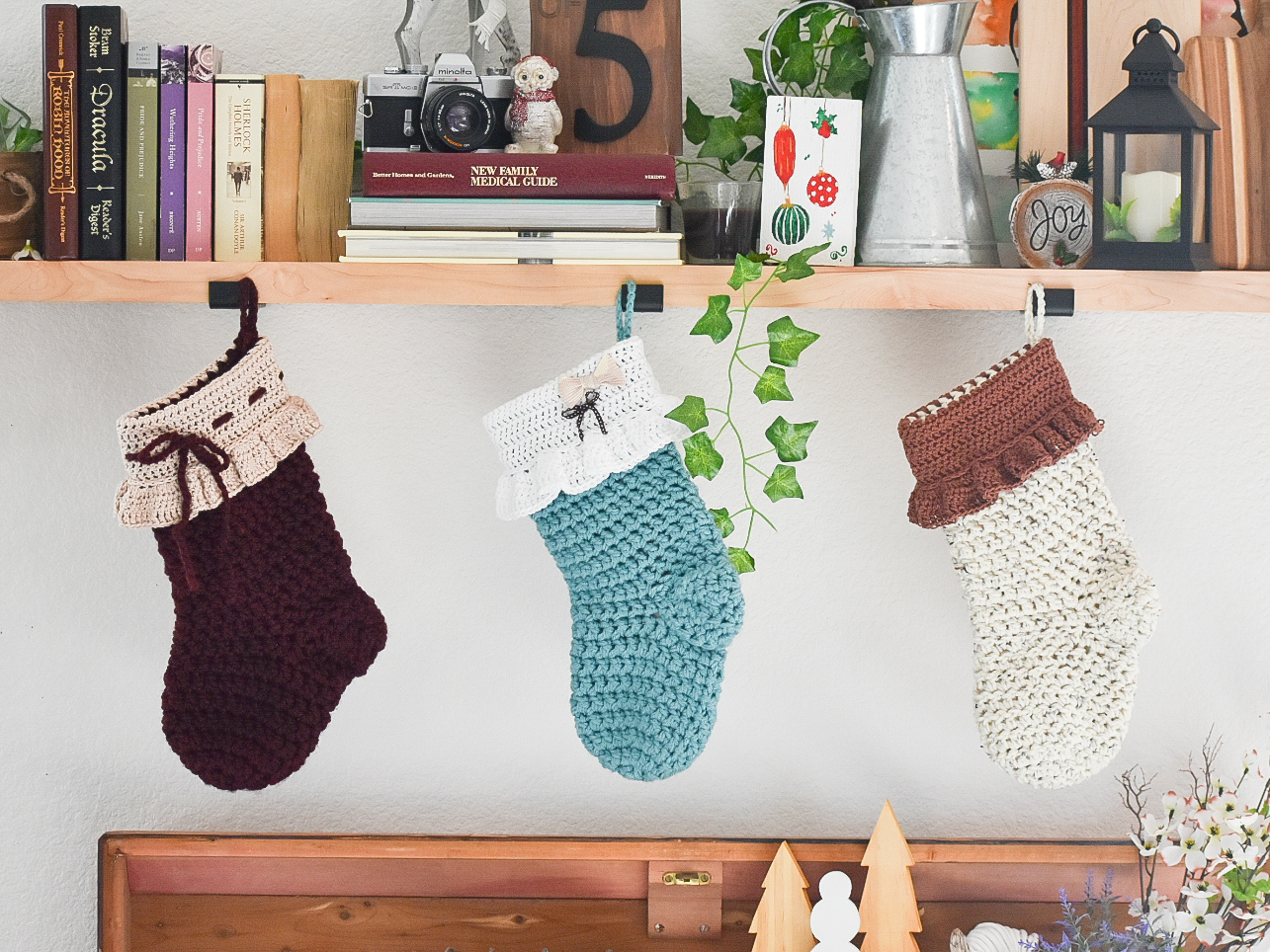 An Easy Christmas Stocking Pattern - Hooked on Sewing